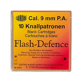 foto N�bojka 9mm P.A. Flash-Defence - 10 ks